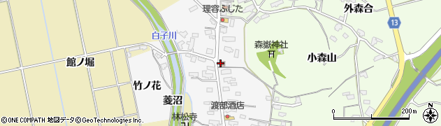 湯沢弁天郵便局 ＡＴＭ周辺の地図