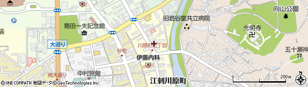 北日本銀行江刺支店 ＡＴＭ周辺の地図