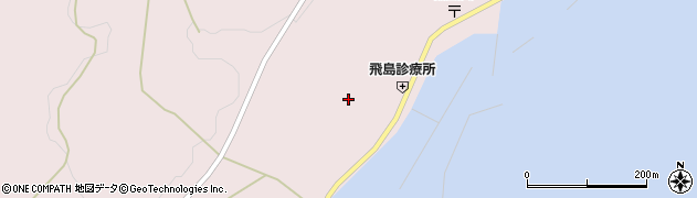 山形県酒田市飛島（勝浦甲）周辺の地図