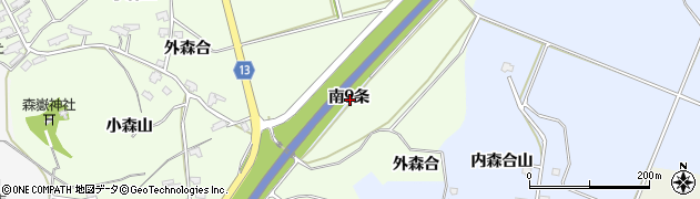 秋田県湯沢市成沢（南９条）周辺の地図