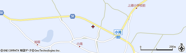 秋田県にかほ市象潟町小滝下山67周辺の地図