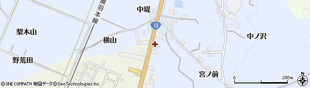 秋田県湯沢市成沢（成沢）周辺の地図