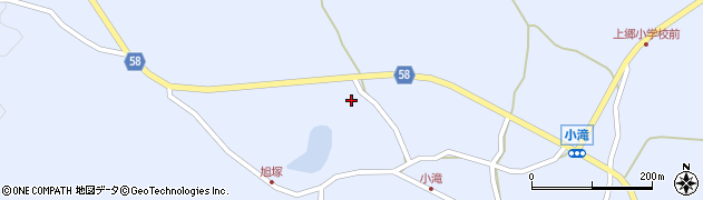 秋田県にかほ市象潟町小滝下山22周辺の地図