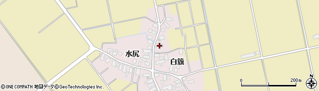 秋田県湯沢市金谷白籏127周辺の地図