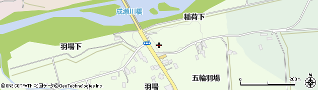 秋田県横手市増田町三又周辺の地図