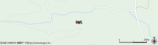 岩手県金ケ崎町（胆沢郡）西根（和光）周辺の地図