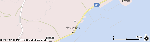 山形県酒田市飛島中村甲19周辺の地図