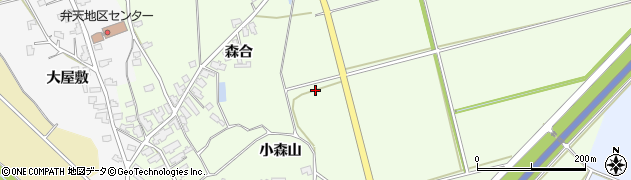 秋田県湯沢市岩崎（６条）周辺の地図