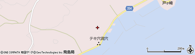 山形県酒田市飛島中村甲14周辺の地図