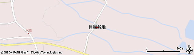 秋田県にかほ市象潟町横岡（目貫谷地）周辺の地図