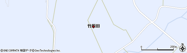 岩手県奥州市江刺藤里（竹原田）周辺の地図