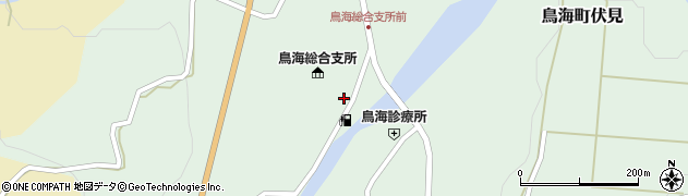 秋田県由利本荘市鳥海町伏見赤渋周辺の地図