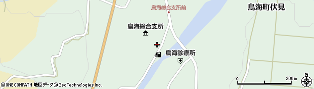 秋田県由利本荘市鳥海町伏見（赤渋）周辺の地図