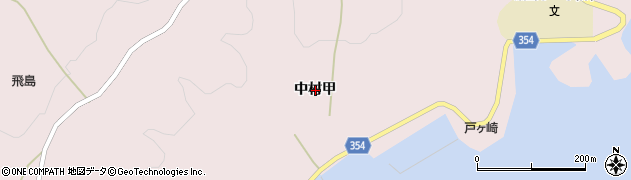 山形県酒田市飛島中村甲周辺の地図
