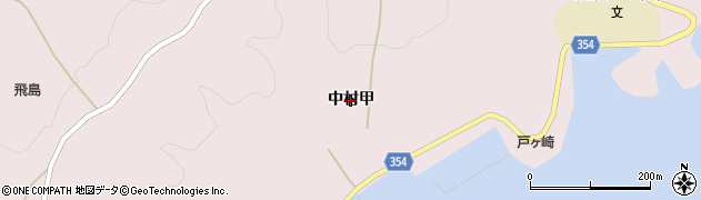 山形県酒田市飛島（中村甲）周辺の地図