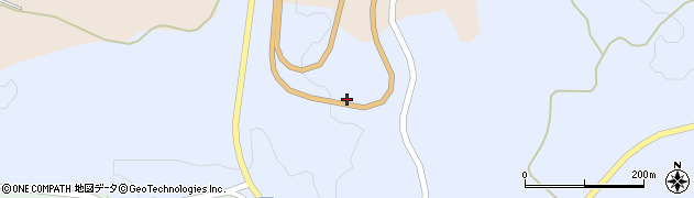 秋田県にかほ市象潟町小滝（中横山）周辺の地図