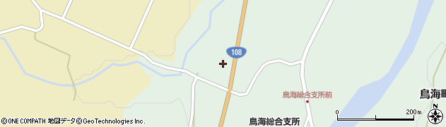 秋田県由利本荘市鳥海町伏見（高平）周辺の地図