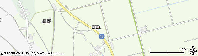 秋田県湯沢市岩崎（耳取）周辺の地図