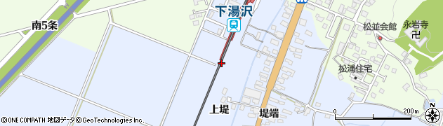 秋田県湯沢市成沢山崎裏周辺の地図