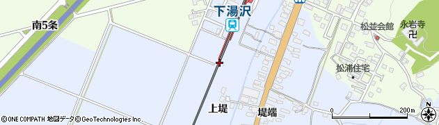 秋田県湯沢市成沢（山崎裏）周辺の地図