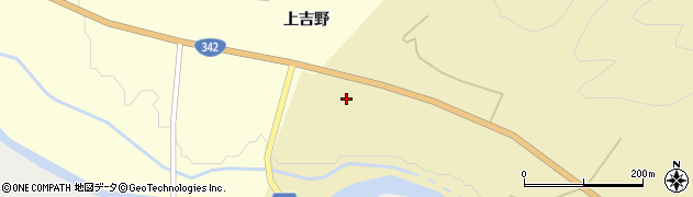 秋田県横手市増田町湯野沢（三栗）周辺の地図