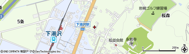 秋田県湯沢市岩崎松浦18周辺の地図