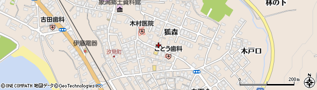 秋田県にかほ市象潟町狐森94周辺の地図