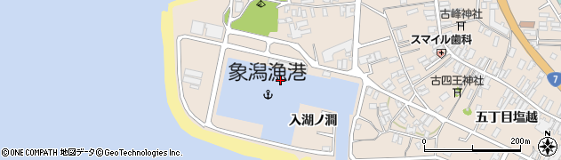 入湖ノ潤周辺の地図