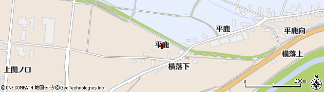 秋田県横手市増田町増田（平鹿）周辺の地図