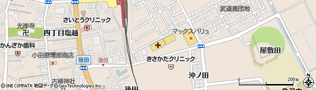 秋田県にかほ市象潟町武道島194周辺の地図