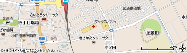 秋田県にかほ市象潟町武道島149周辺の地図