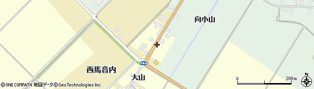秋田県羽後町（雄勝郡）西馬音内（野際）周辺の地図