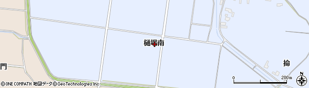 秋田県横手市増田町亀田樋場南周辺の地図