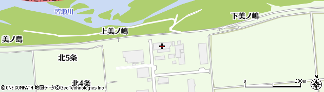 秋田基準寝具株式会社　湯沢工場周辺の地図