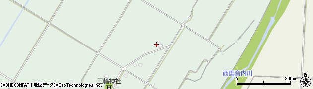 秋田県羽後町（雄勝郡）糠塚（上野）周辺の地図