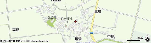 秋田県湯沢市角間（馬場）周辺の地図