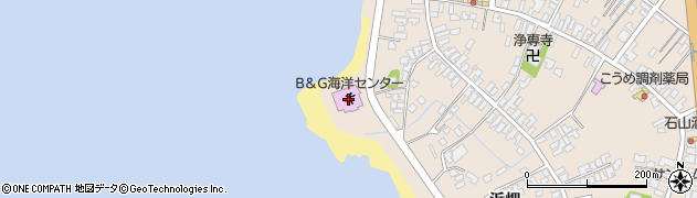 秋田県にかほ市象潟町二丁目塩越213周辺の地図