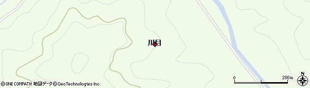 岩手県釜石市唐丹町川目周辺の地図