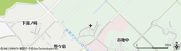 秋田県羽後町（雄勝郡）足田（上野）周辺の地図