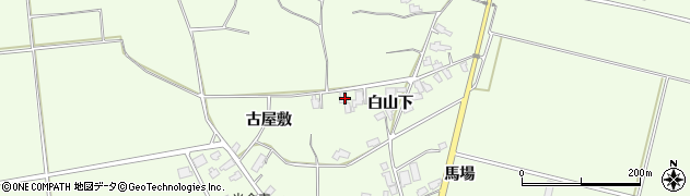 秋田県湯沢市角間白山下47周辺の地図