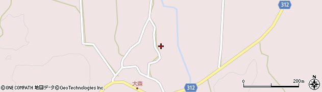 秋田県にかほ市象潟町横岡大森20周辺の地図
