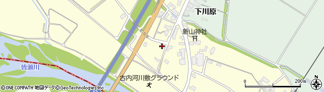 秋田県横手市十文字町佐賀会新山道添4周辺の地図