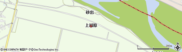 秋田県湯沢市角間（上川原）周辺の地図