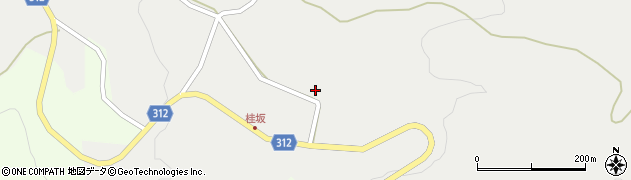 秋田県にかほ市伊勢居地（桜田）周辺の地図