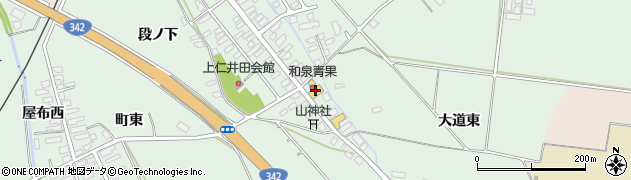 和泉青果周辺の地図