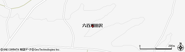 岩手県奥州市江刺玉里（六百刈田沢）周辺の地図