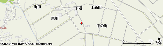 岩手県胆沢郡金ケ崎町三ケ尻下道51周辺の地図