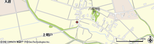 秋田県横手市十文字町佐賀会八幡前67周辺の地図