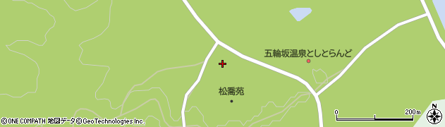 秋田県雄勝郡羽後町林崎五林坂周辺の地図