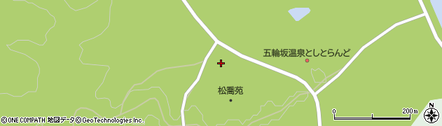 秋田県羽後町（雄勝郡）林崎（五林坂）周辺の地図